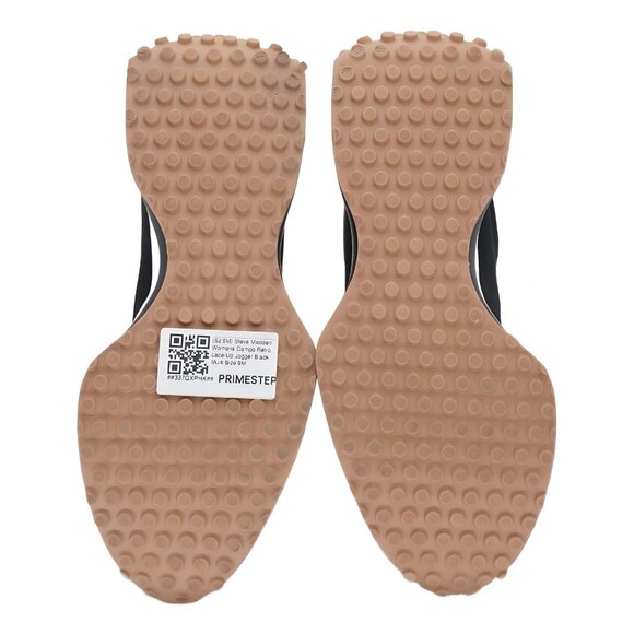 Steve Madden Campo Retro Lace-Up Jogger Sneakers Black Multi 9M - Picture 6 of 6